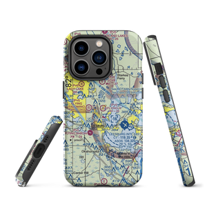 Flying-H Airport (FL99) VFR Sectional  Tough iPhone Case