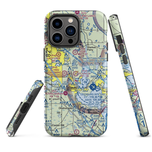Flying-H Airport (FL99) VFR Sectional  Tough iPhone Case