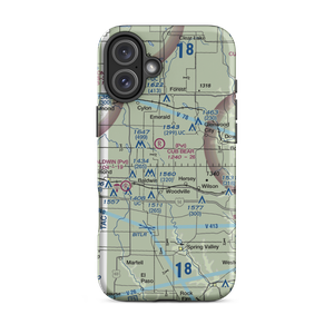 Flyplassen Airport (54WI) VFR Sectional  Tough iPhone Case