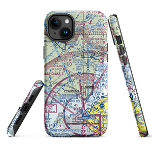 Flyway Farm Airstrip (36AK) VFR Sectional  Tough iPhone Case