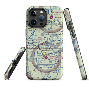 Foggy Bottom Airport (77TE) VFR Sectional  Tough iPhone Case