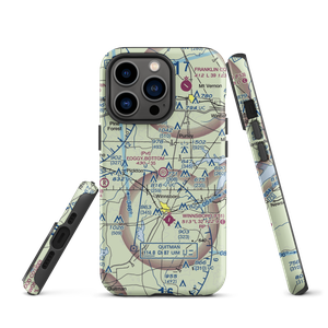 Foggy Bottom Airport (77TE) VFR Sectional  Tough iPhone Case