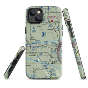 Folkerts Airport (5IA5) VFR Sectional  Tough iPhone Case