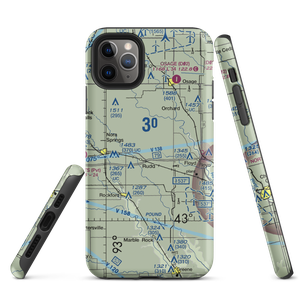 Folkerts Airport (5IA5) VFR Sectional  Tough iPhone Case