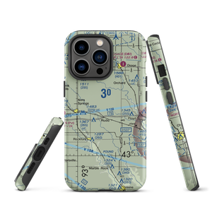 Folkerts Airport (5IA5) VFR Sectional  Tough iPhone Case