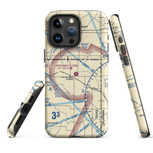 Follett Lipscomb County Airport (T93) VFR Sectional  Tough iPhone Case