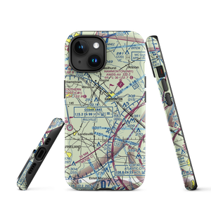 Folsom Airport (NJ52) VFR Sectional  Tough iPhone Case