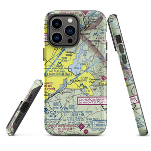 Folsom Lake Seaplane Base (C39) VFR Sectional  Tough iPhone Case