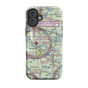 Foltz Farm Airport (93IN) VFR Sectional  Tough iPhone Case