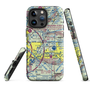 Foos Field (IN82) VFR Sectional  Tough iPhone Case