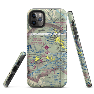 Foothills Regional Airport (MRN) VFR Sectional  Tough iPhone Case