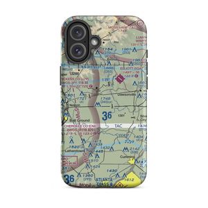 Foothills-Holcomb Airport (GA36) VFR Sectional  Tough iPhone Case