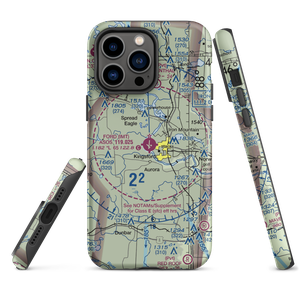 Ford Airport (IMT) VFR Sectional  Tough iPhone Case