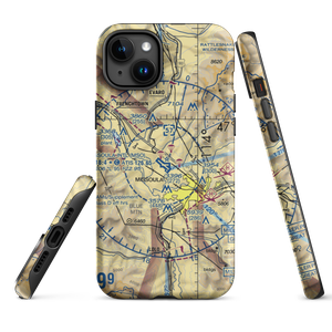 Ford's South Airport (MT49) VFR Sectional  Tough iPhone Case