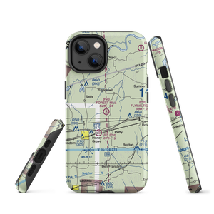 Forest Hill Airport (4TX3) VFR Sectional  Tough iPhone Case