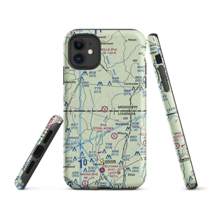 Forest Home Airport (MS23) VFR Sectional  Tough iPhone Case