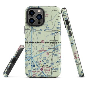 Forest Home Airport (MS23) VFR Sectional  Tough iPhone Case