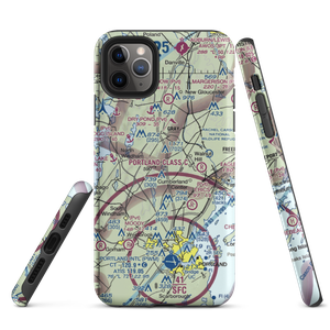 Forest Lake Seaplane Base (ME28) VFR Sectional  Tough iPhone Case
