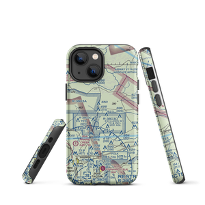 Forest service strip nr Kurthwood, LA (US-0287) VFR Sectional  Tough iPhone Case