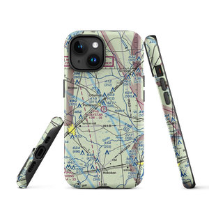 Forestry-Strip Airport (1GE6) VFR Sectional  Tough iPhone Case