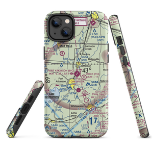 Fort Atkinson Municipal Airport (61C) VFR Sectional  Tough iPhone Case