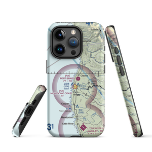 Fort Bragg Airport (82CL) VFR Sectional  Tough iPhone Case