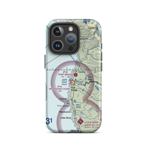 Fort Bragg Airport (82CL) VFR Sectional  Tough iPhone Case