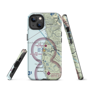 Fort Bragg Airport (82CL) VFR Sectional  Tough iPhone Case