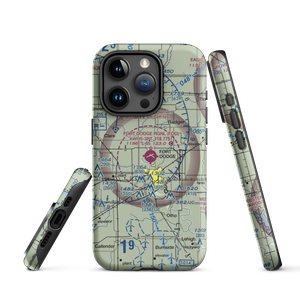 Fort Dodge Regional Airport (FOD) VFR Sectional  Tough iPhone Case