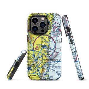 Fort Lauderdale Hollywood International Airport (FLL) VFR Sectional  Tough iPhone Case