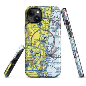 Fort Lauderdale Hollywood International Airport (FLL) VFR Sectional  Tough iPhone Case