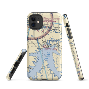 Fort Peck Airport (37S) VFR Sectional  Tough iPhone Case