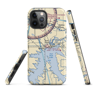 Fort Peck Airport (37S) VFR Sectional  Tough iPhone Case