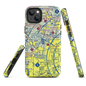 Fort Worth Alliance Airport (AFW) VFR Sectional  Tough iPhone Case