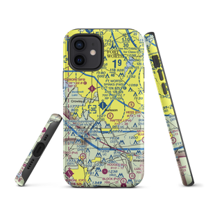 Fort Worth Spinks Airport (FWS) VFR Sectional  Tough iPhone Case