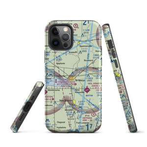 Fortman Airport (1OH4) VFR Sectional  Tough iPhone Case