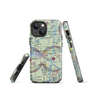 Fortman Airport (1OH4) VFR Sectional  Tough iPhone Case