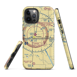Fortmeyer Airport (5KS2) VFR Sectional  Tough iPhone Case