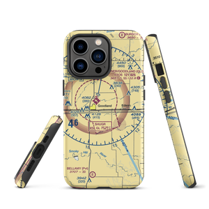 Fortmeyer Airport (5KS2) VFR Sectional  Tough iPhone Case