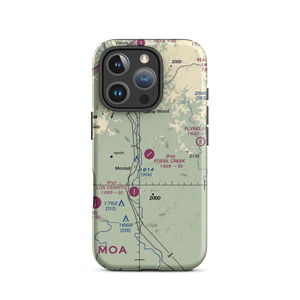 Fossil Creek Ranch Airport (TE78) VFR Sectional  Tough iPhone Case