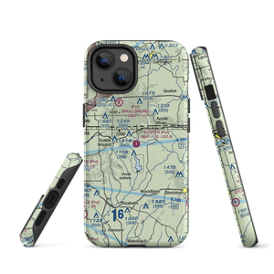 Foster Field (IL28) VFR Sectional  Tough iPhone Case