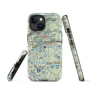 Foster Field (IL28) VFR Sectional  Tough iPhone Case