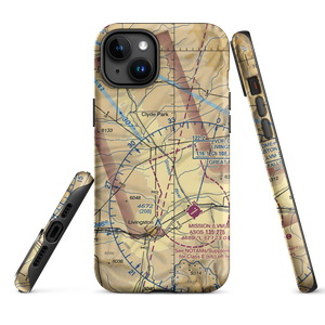 Foster Ranches Airport (MT89) VFR Sectional  Tough iPhone Case