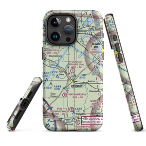 Fountain Prairie Airport (6WN6) VFR Sectional  Tough iPhone Case