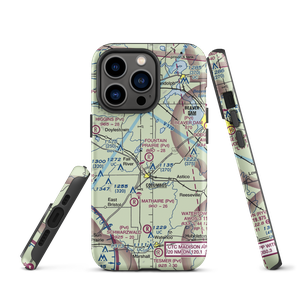 Fountain Prairie Airport (6WN6) VFR Sectional  Tough iPhone Case