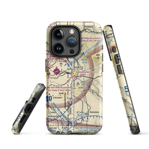 Fountains Airport (ID60) VFR Sectional  Tough iPhone Case