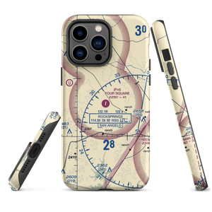 Four Square Ranch Airport (3TA0) VFR Sectional  Tough iPhone Case