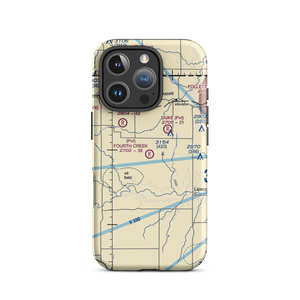 Fourth Creek Ranch Airport (TS79) VFR Sectional  Tough iPhone Case