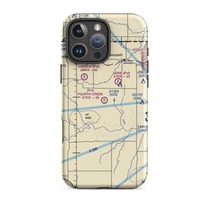 Fourth Creek Ranch Airport (TS79) VFR Sectional  Tough iPhone Case