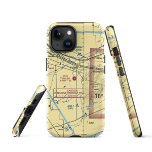 Fowler Airport (CO80) VFR Sectional  Tough iPhone Case